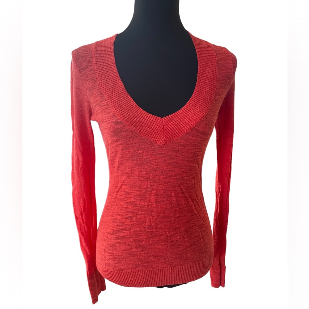 Express V Neck Sweater